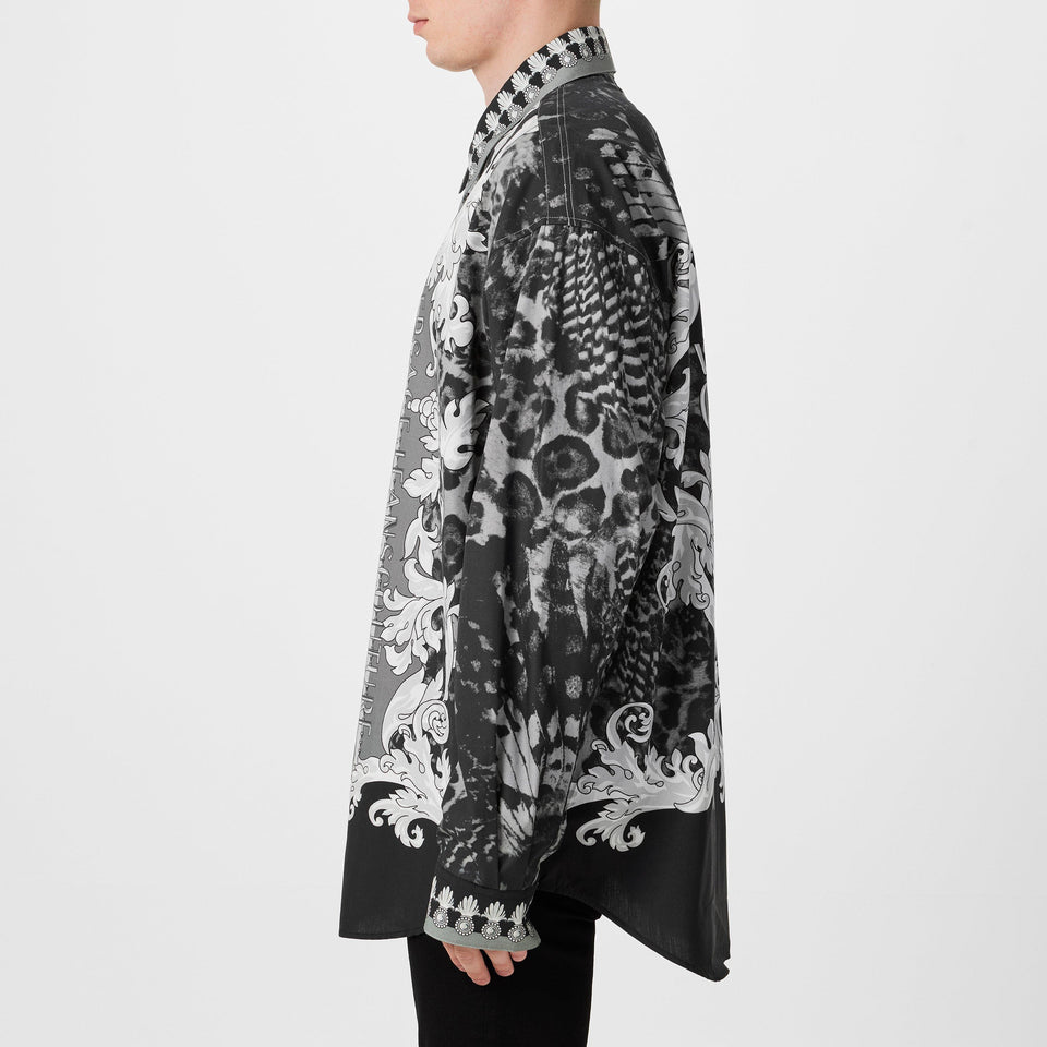 Long-Sleeve Plain Shirt