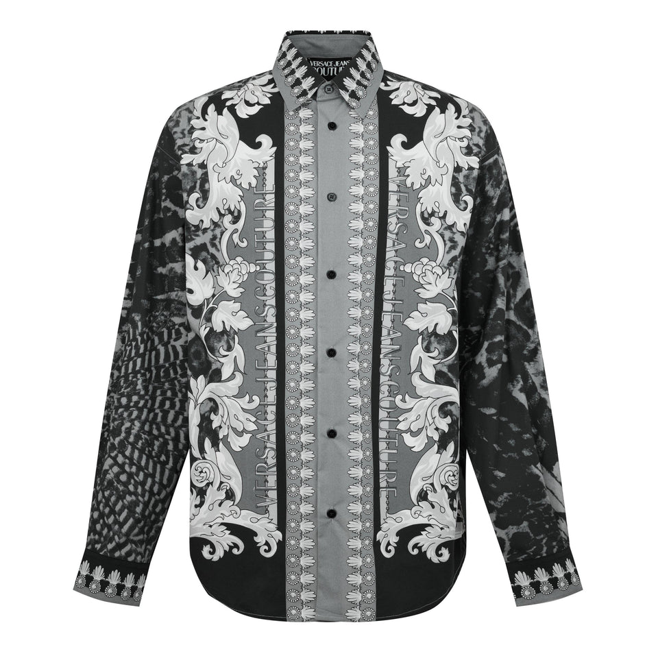 Long-Sleeve Plain Shirt