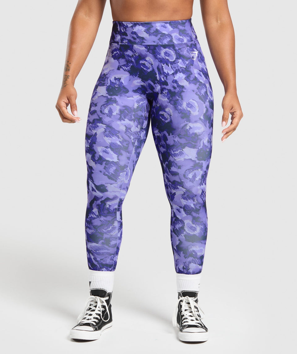 Gymshark Reps Power Leggings - Fresh Lilac