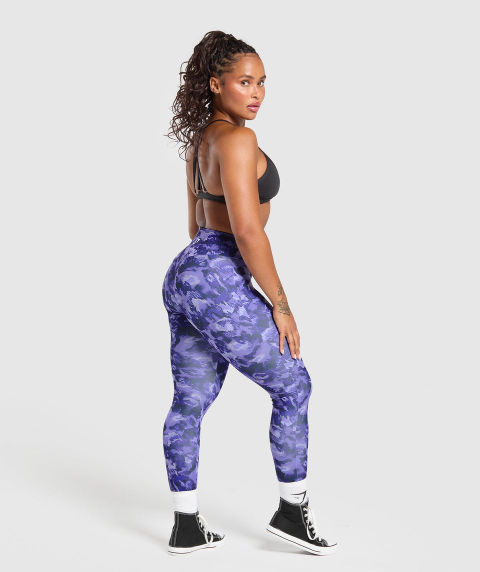 Gymshark Reps Power Leggings - Fresh Lilac