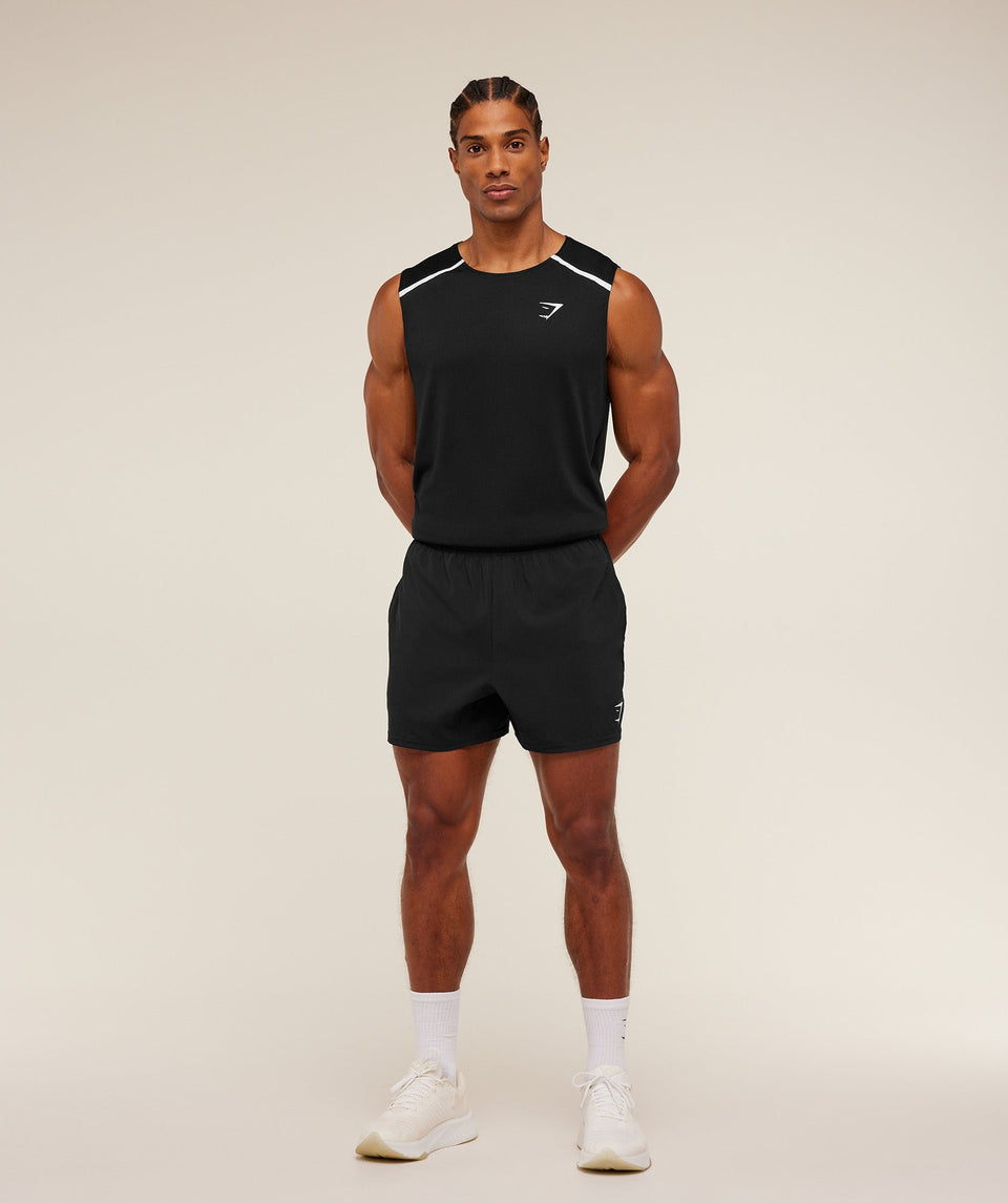 Gymshark Arrival Contrast Tank - Black