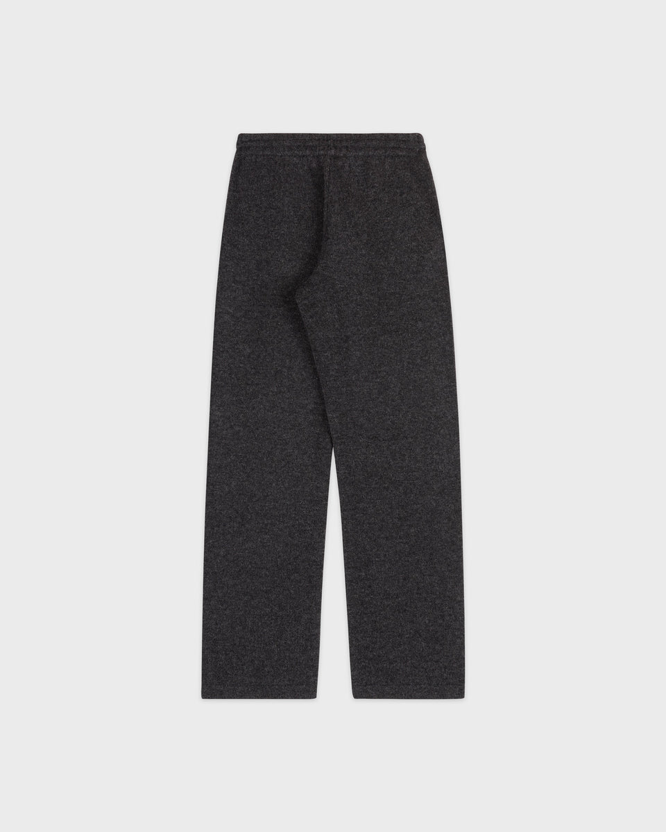 SRC Cashmere Trousers - Dark Grey/White