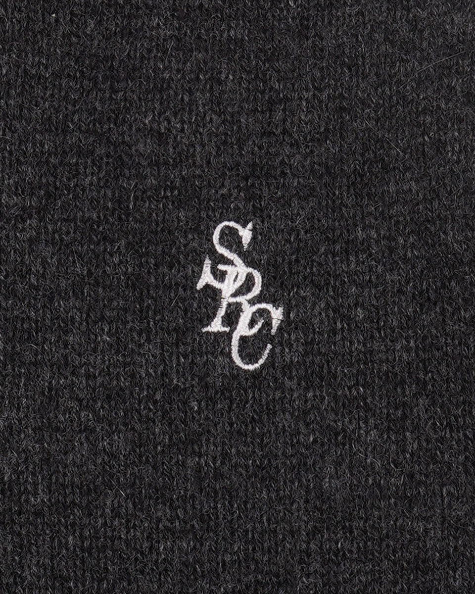 SRC Cashmere Trousers - Dark Grey/White