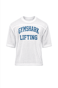 Gymshark Mesh Oversized White T-Shirt