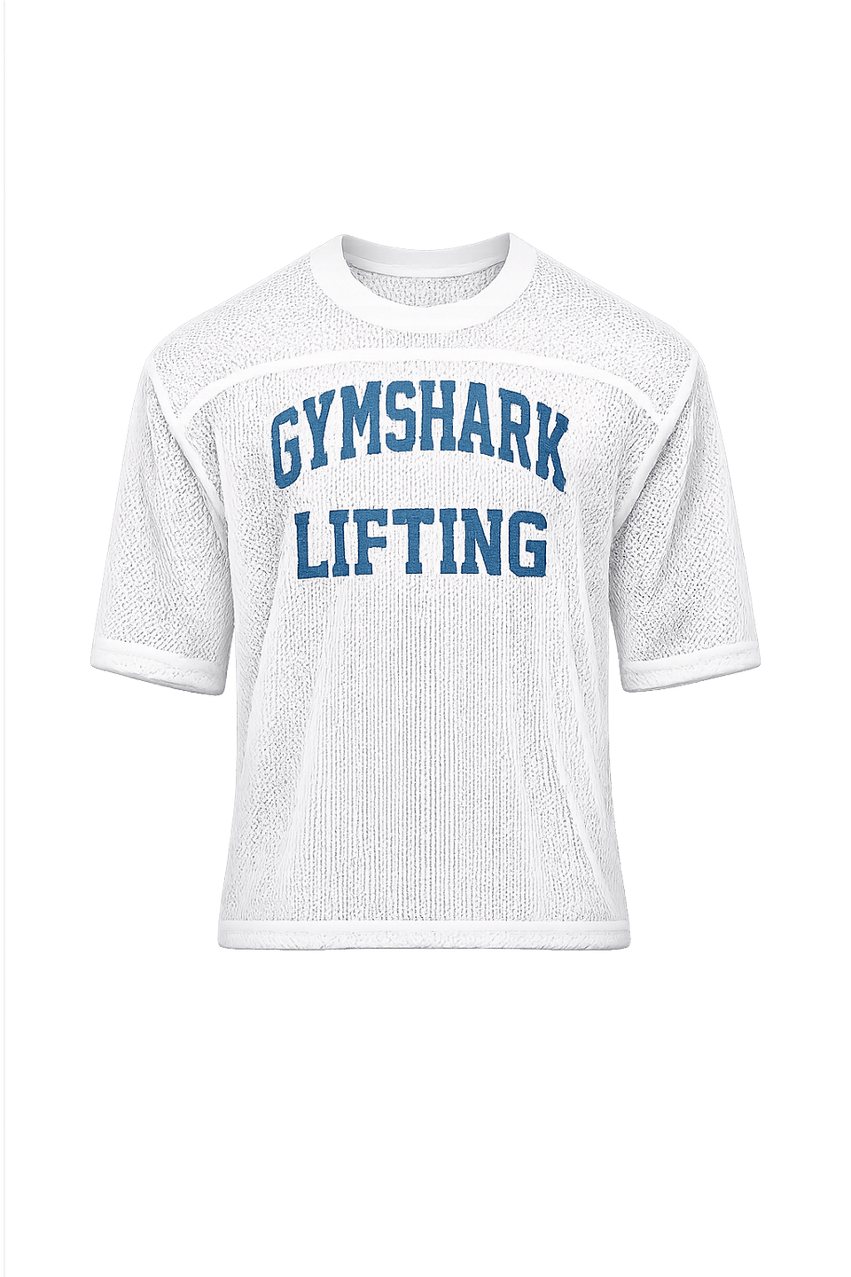 Gymshark Mesh Oversized White T-Shirt