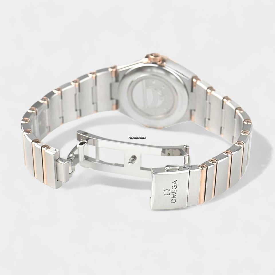 Omega Constellation Quartz Manhattan Quartz / Diamonds / Steel&Rose gold / 28 mm / 131.25.28.60.52.001