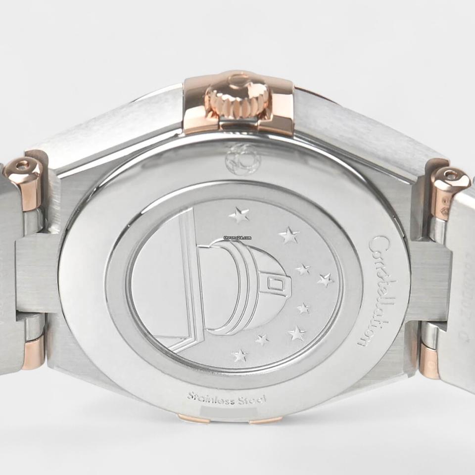 Omega Constellation Quartz Manhattan Quartz / Diamonds / Steel&Rose gold / 28 mm / 131.25.28.60.52.001