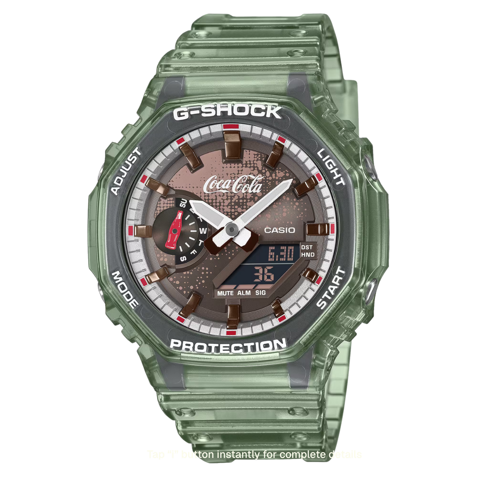 Casio x Coca Cola G-Shock Analog Digital 2100 Series GA-2100CC-3A