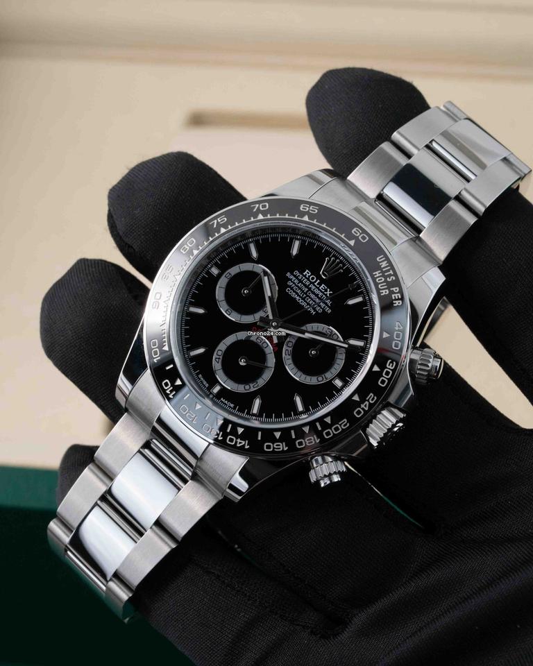 Rolex | Daytona | 126500LN | Steel | 40 mm | Black | Automatic
