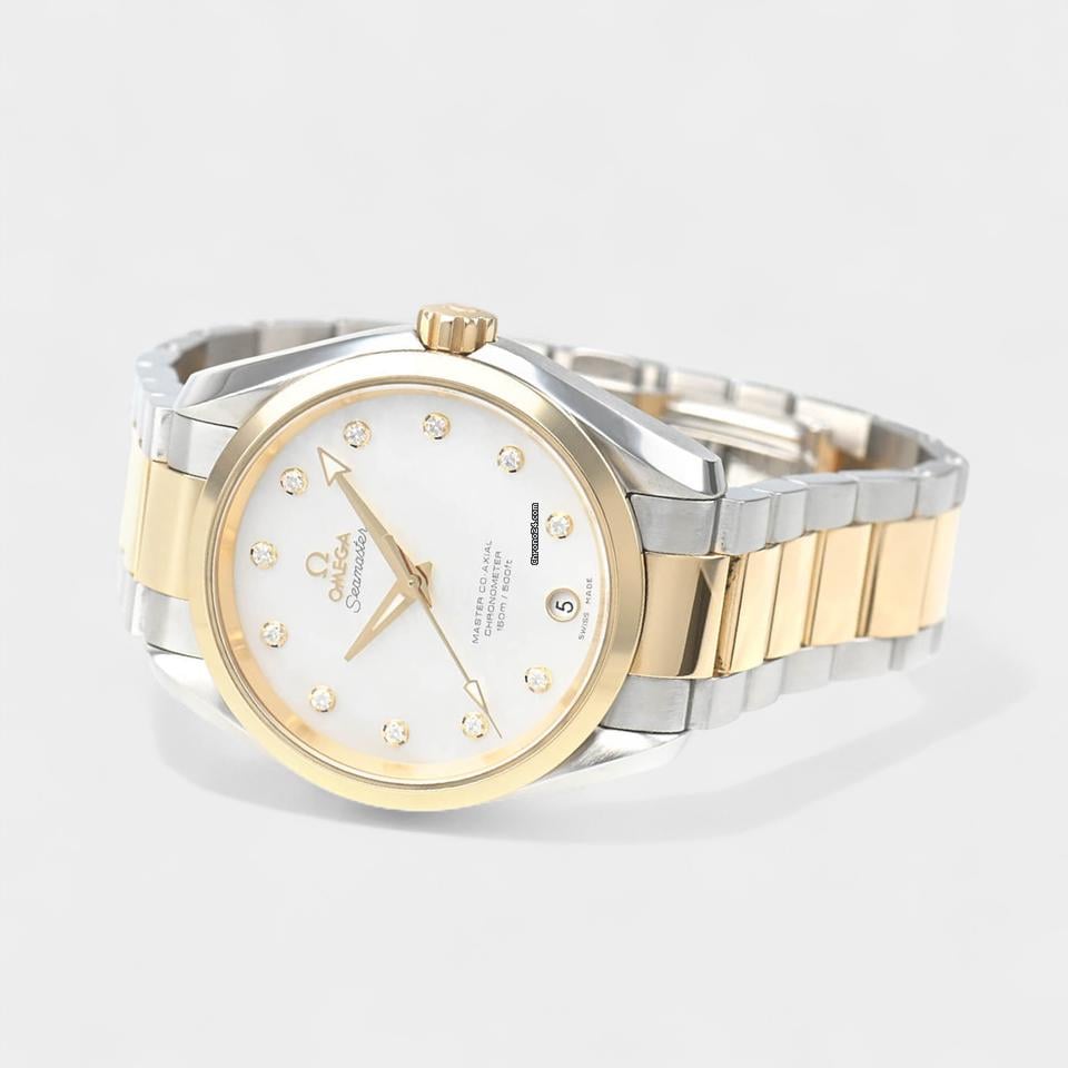 Omega Seamaster Aqua Terra Co-axial Steel&Yellow gold / 38.5 mm Box&Papers 231.20.39.21.55.004