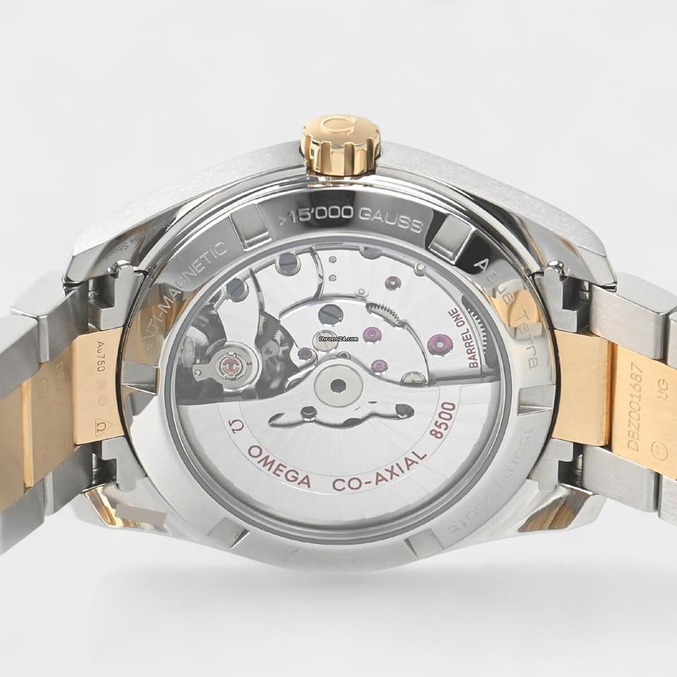 Omega Seamaster Aqua Terra Co-axial Steel&Yellow gold / 38.5 mm Box&Papers 231.20.39.21.55.004