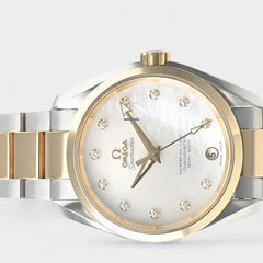 Omega Seamaster Aqua Terra Co-axial Steel&Yellow gold / 38.5 mm Box&Papers 231.20.39.21.55.004