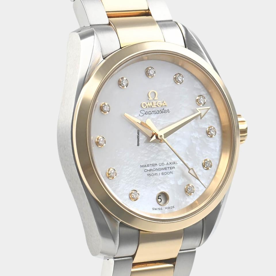 Omega Seamaster Aqua Terra Co-axial Steel&Yellow gold / 38.5 mm Box&Papers 231.20.39.21.55.004