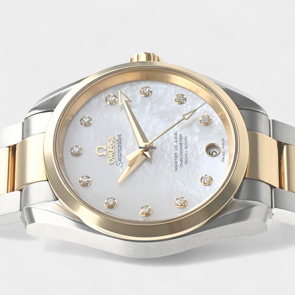Omega Seamaster Aqua Terra Co-axial Steel&Yellow gold / 38.5 mm Box&Papers 231.20.39.21.55.004