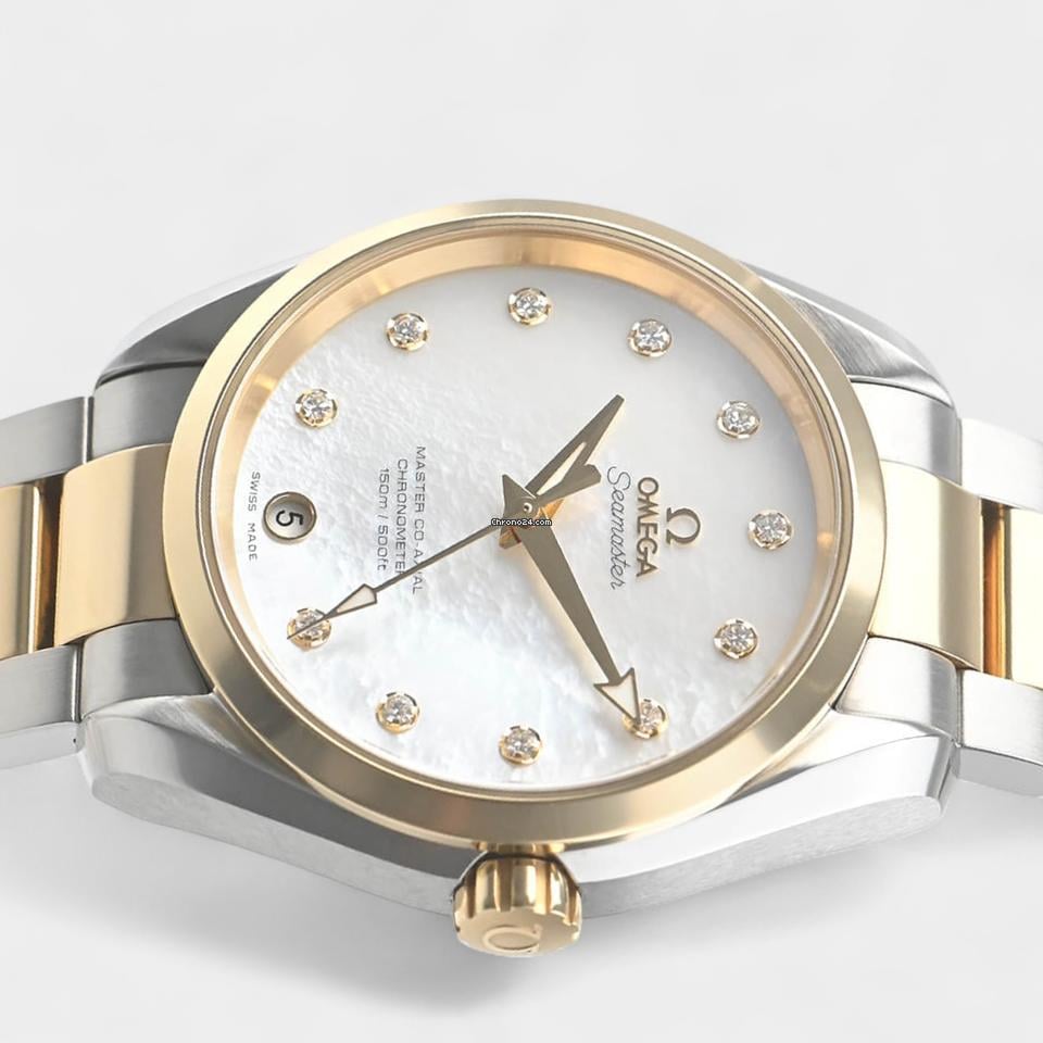 Omega Seamaster Aqua Terra Co-axial Steel&Yellow gold / 38.5 mm Box&Papers 231.20.39.21.55.004