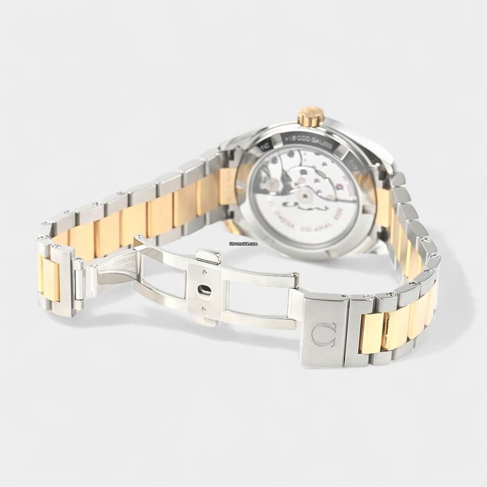 Omega Seamaster Aqua Terra Co-axial Steel&Yellow gold / 38.5 mm Box&Papers 231.20.39.21.55.004