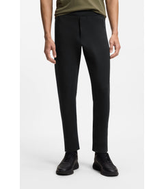 Boss Porsche X Boss Track Pants With Tonal Reflective Branding Black