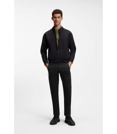 Boss Porsche X Boss Track Pants With Tonal Reflective Branding Black