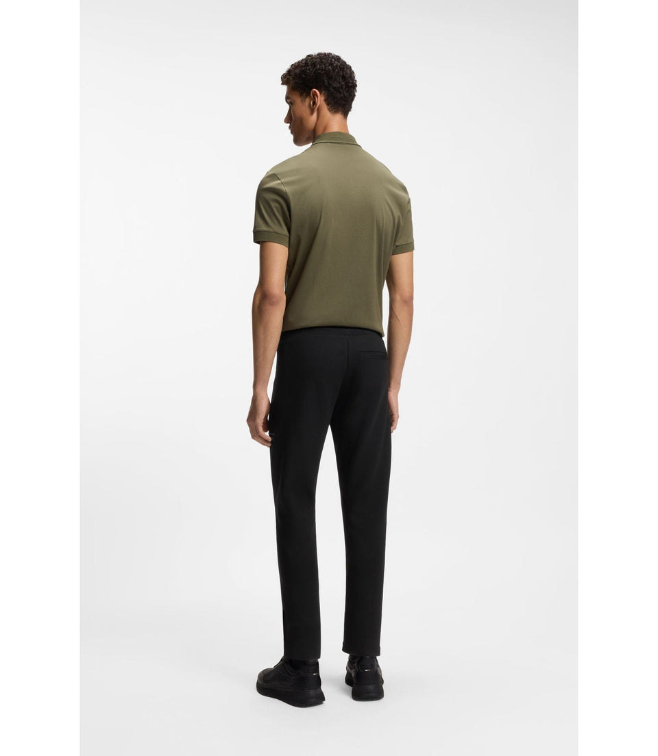 Boss Porsche X Boss Track Pants With Tonal Reflective Branding Black