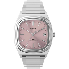 Timex Automatic 1983 E Line 34mm Stainless Steel Expansion Band Watch