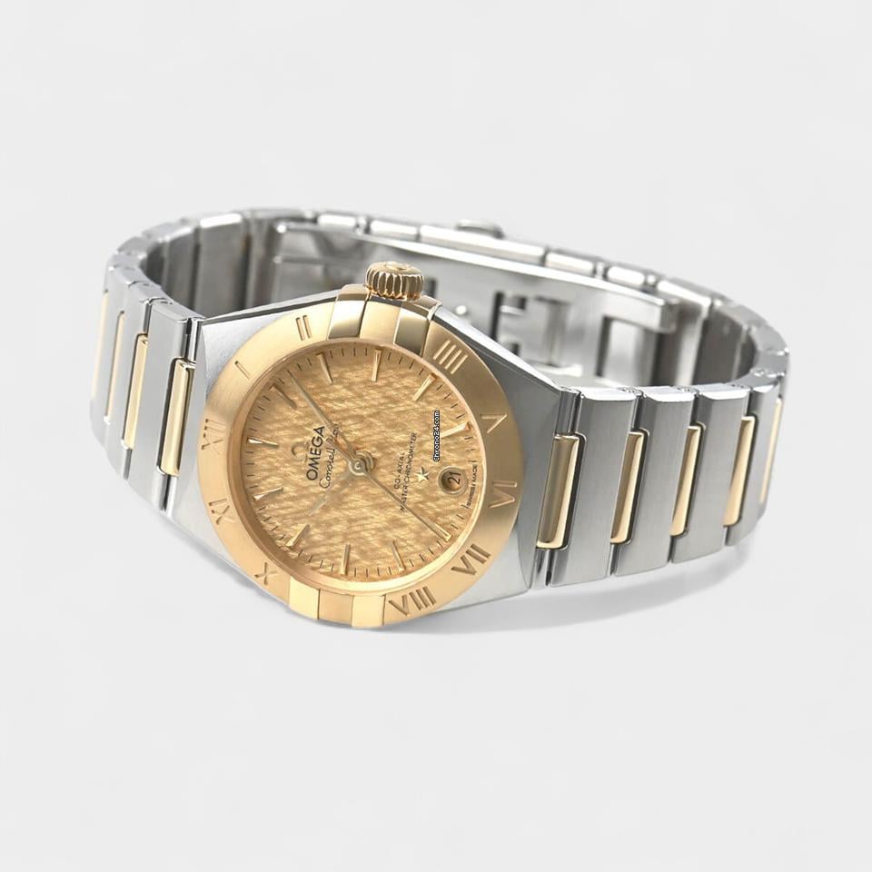 Omega Constellation Master Chronometer Manhattan Steel&Yellow gold / 29 / Box&Papers / 131.20.29.20.08.001