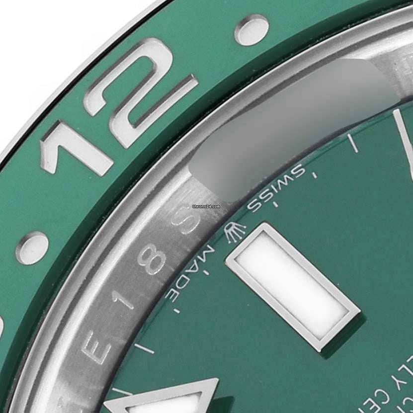 Rolex | GMT-Master II | 126729 | White gold | 40 mm | White gold | Green | Automatic