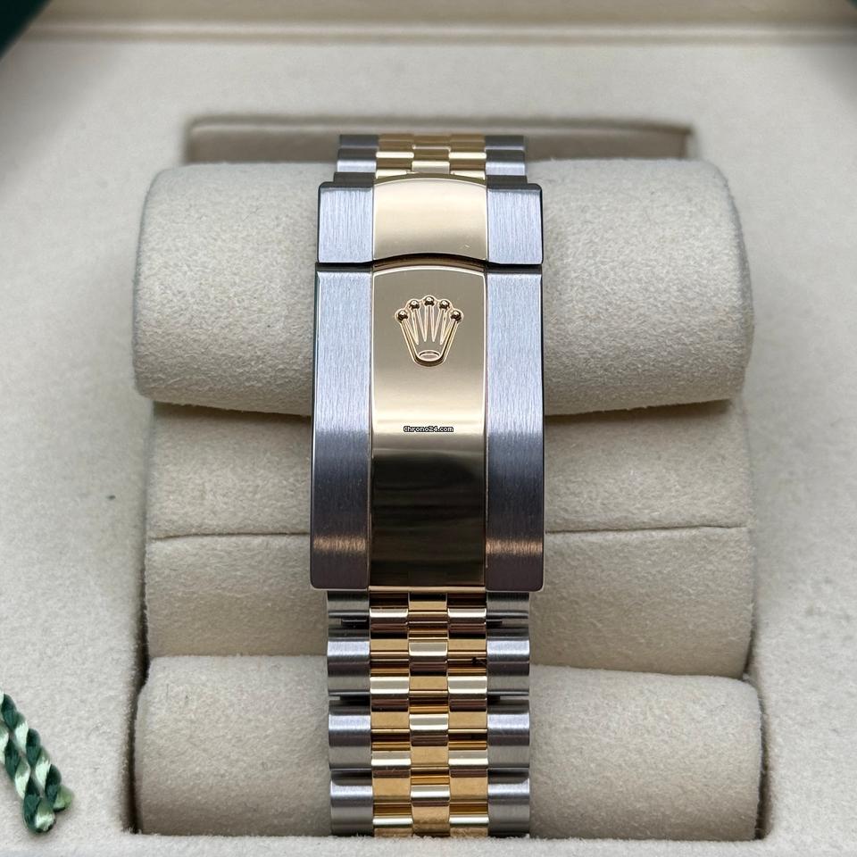 Rolex | Datejust | 126283RBR | Gold/Steel | 36 x 44 mm | Gold/Steel | Green | Automatic