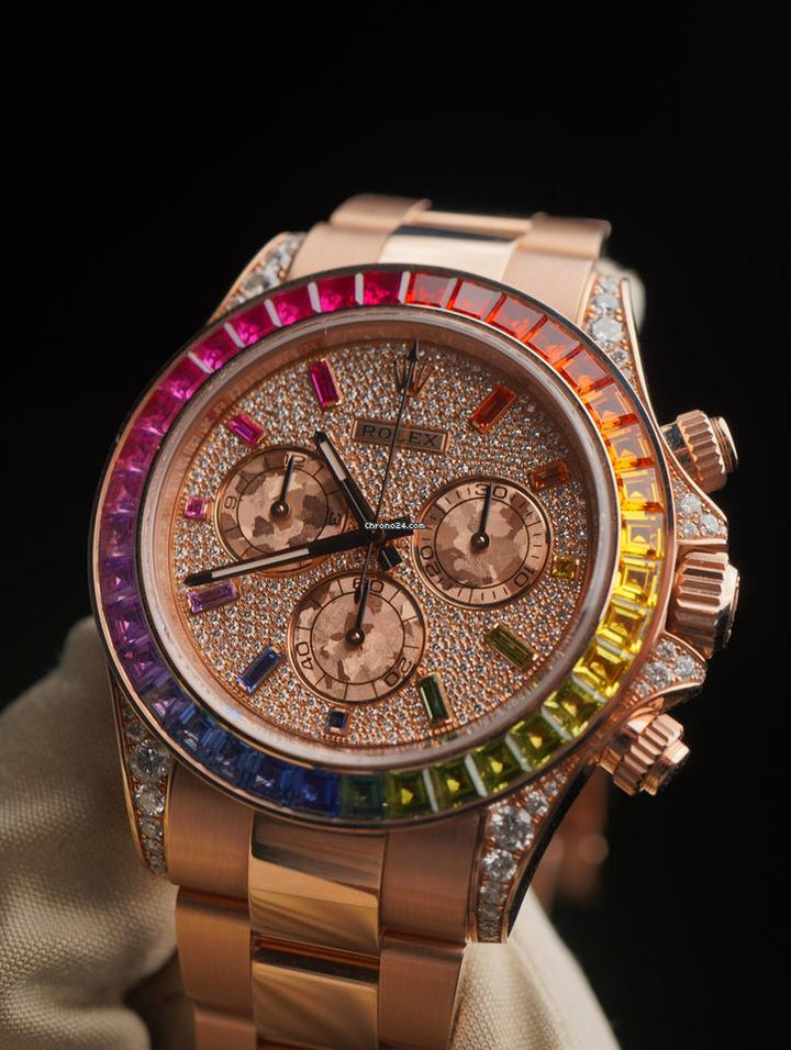 Rolex | Daytona | 116595RBOW | Rose gold | 40 mm | Rose gold | Gold | Automatic
