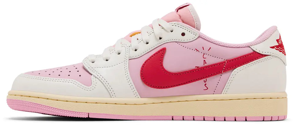 Travis Scott x Air Jordan 1 Retro Low OG 'Sail Tropical Pink'