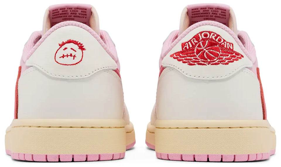Travis Scott x Air Jordan 1 Retro Low OG 'Sail Tropical Pink'