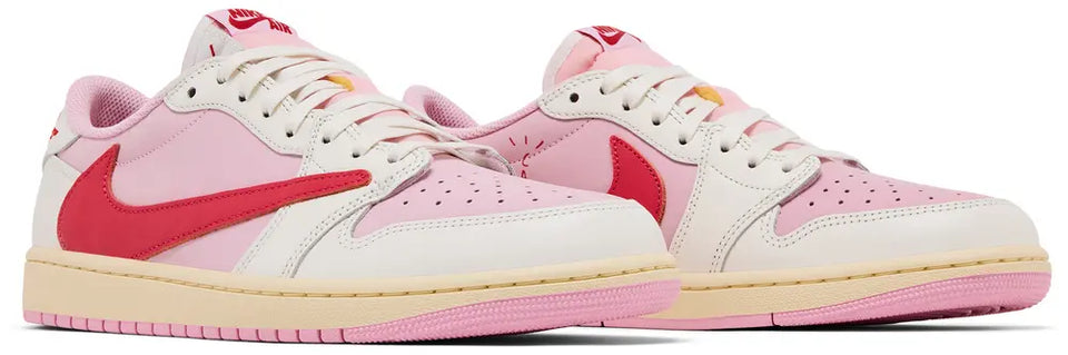 Travis Scott x Air Jordan 1 Retro Low OG 'Sail Tropical Pink'