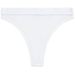 High-Waist Mesh Thong