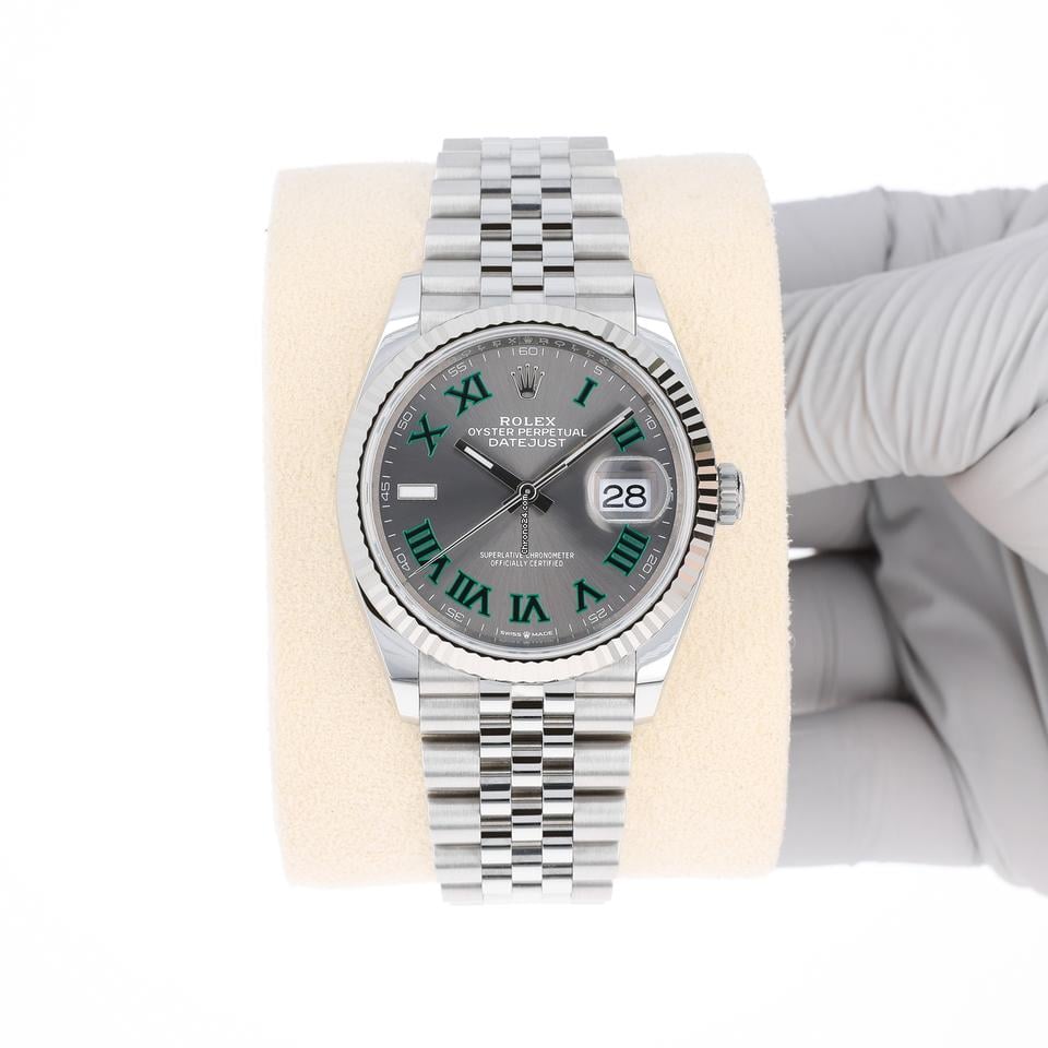 Rolex | Datejust | 126234 | Steel | 36 x 44 mm | Steel | Grey | Automatic