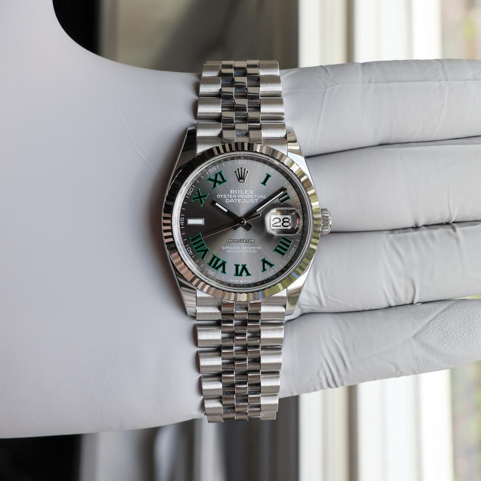 Rolex | Datejust | 126234 | Steel | 36 x 44 mm | Steel | Grey | Automatic