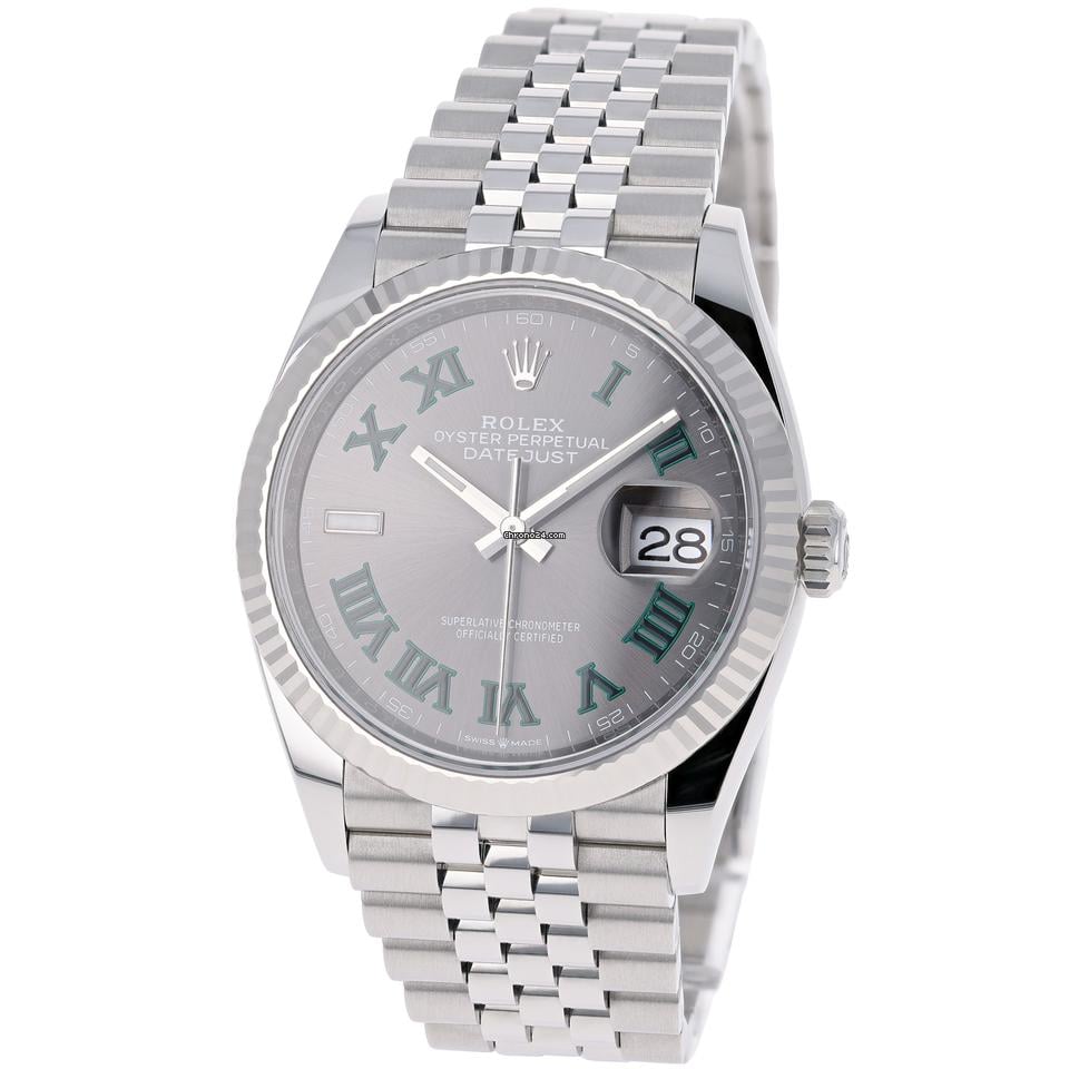 Rolex | Datejust | 126234 | Steel | 36 x 44 mm | Steel | Grey | Automatic