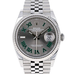 Rolex | Datejust | 126234 | Steel | 36 x 44 mm | Steel | Grey | Automatic