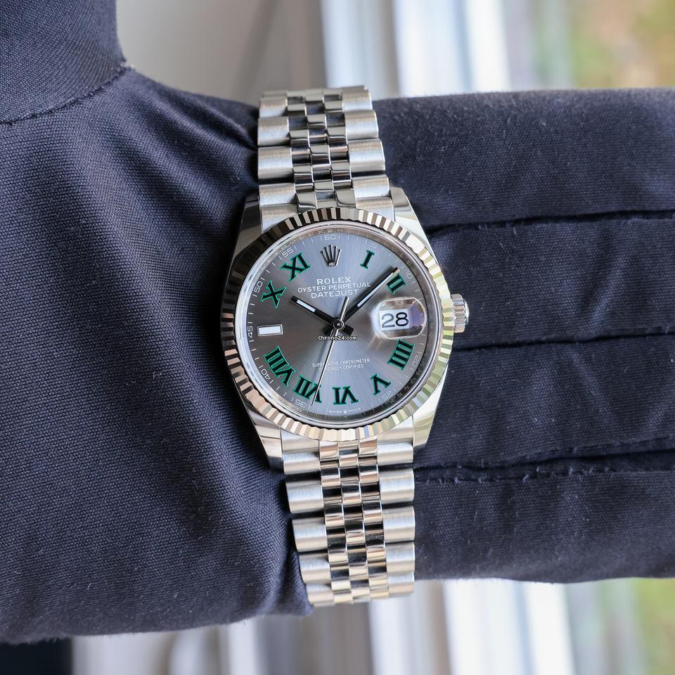 Rolex | Datejust | 126234 | Steel | 36 x 44 mm | Steel | Grey | Automatic