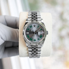 Rolex | Datejust | 126234 | Steel | 36 x 44 mm | Steel | Grey | Automatic