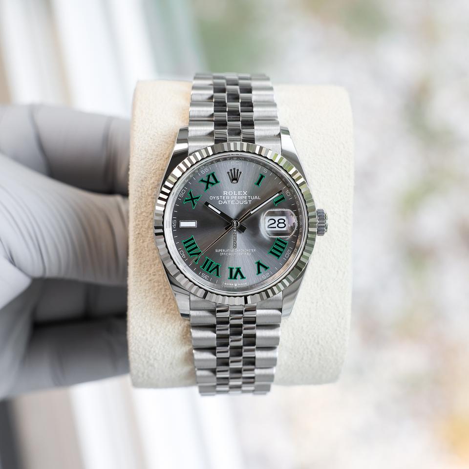 Rolex | Datejust | 126234 | Steel | 36 x 44 mm | Steel | Grey | Automatic