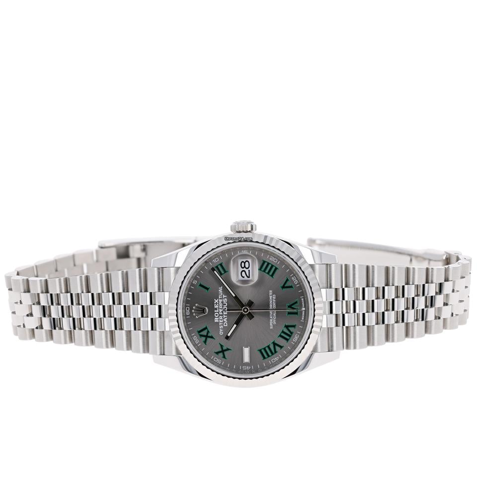 Rolex | Datejust | 126234 | Steel | 36 x 44 mm | Steel | Grey | Automatic