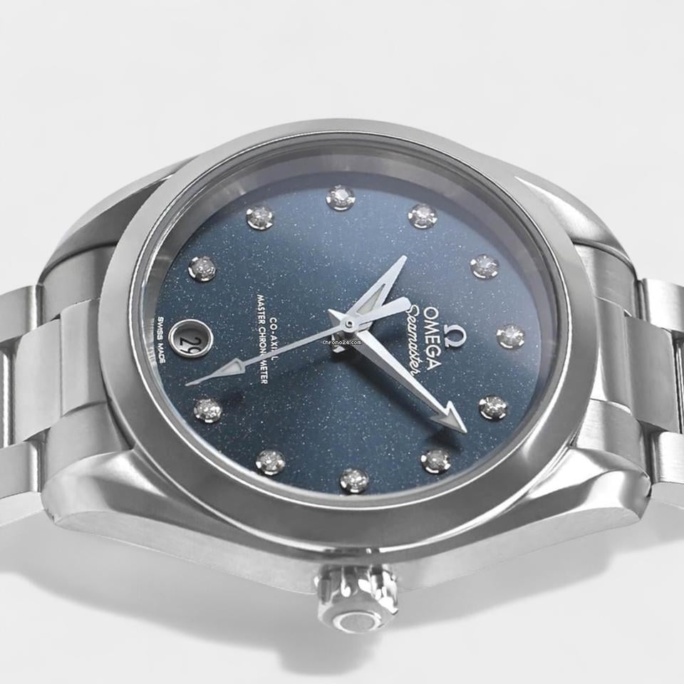 Omega Seamaster Aqua Terra Steel / 34 mm / Box&Papers / 220.10.34.20.53.001