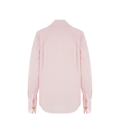 Draped Cotton Shirt