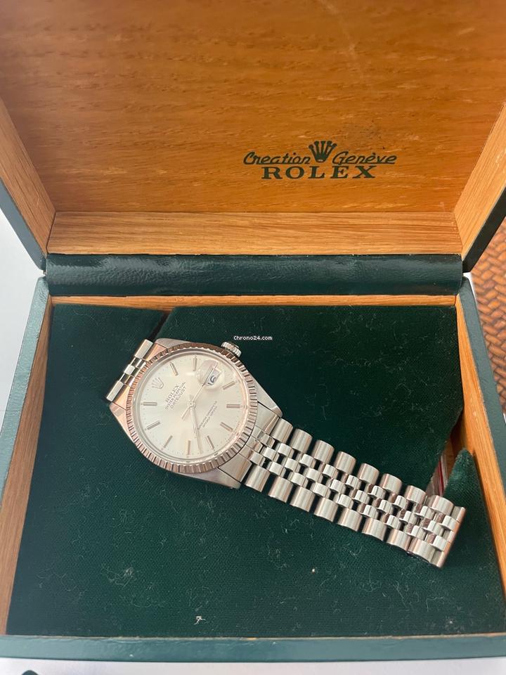 Rolex | Datejust | 1603 | Steel | 36 mm | Steel | Champagne | Automatic
