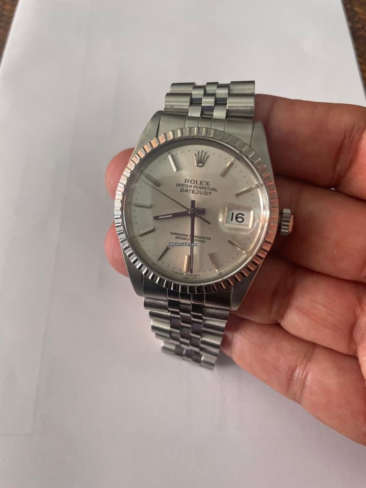 Rolex | Datejust | 1603 | Steel | 36 mm | Steel | Champagne | Automatic