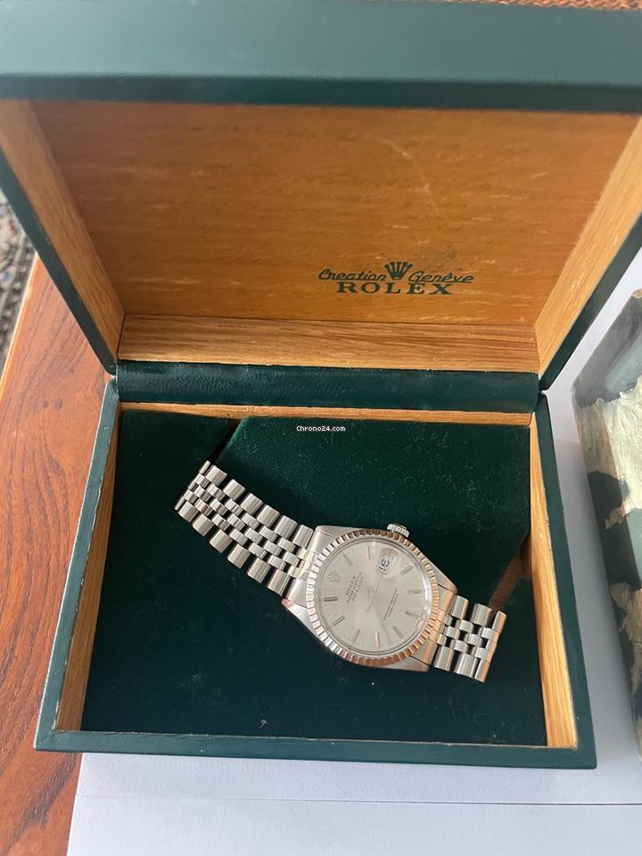 Rolex | Datejust | 1603 | Steel | 36 mm | Steel | Champagne | Automatic