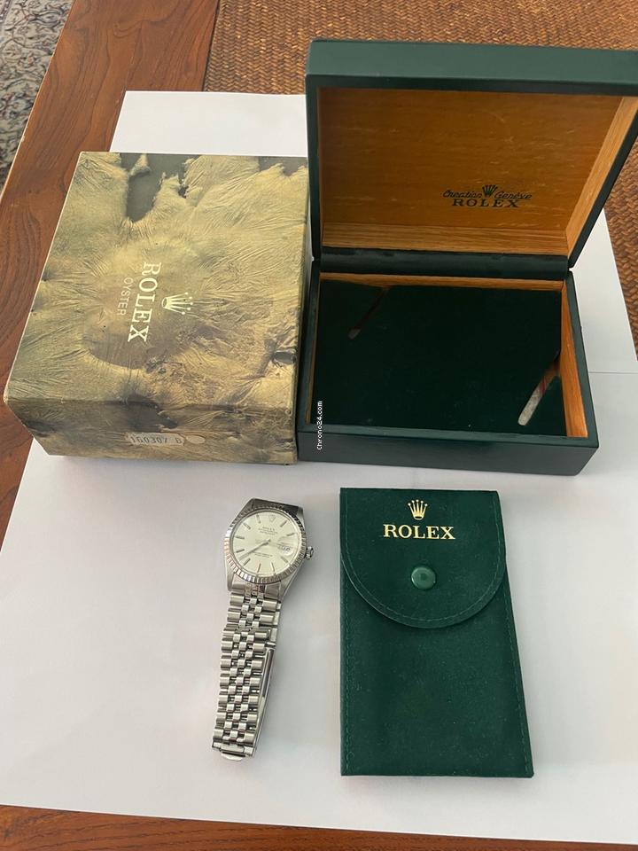 Rolex | Datejust | 1603 | Steel | 36 mm | Steel | Champagne | Automatic