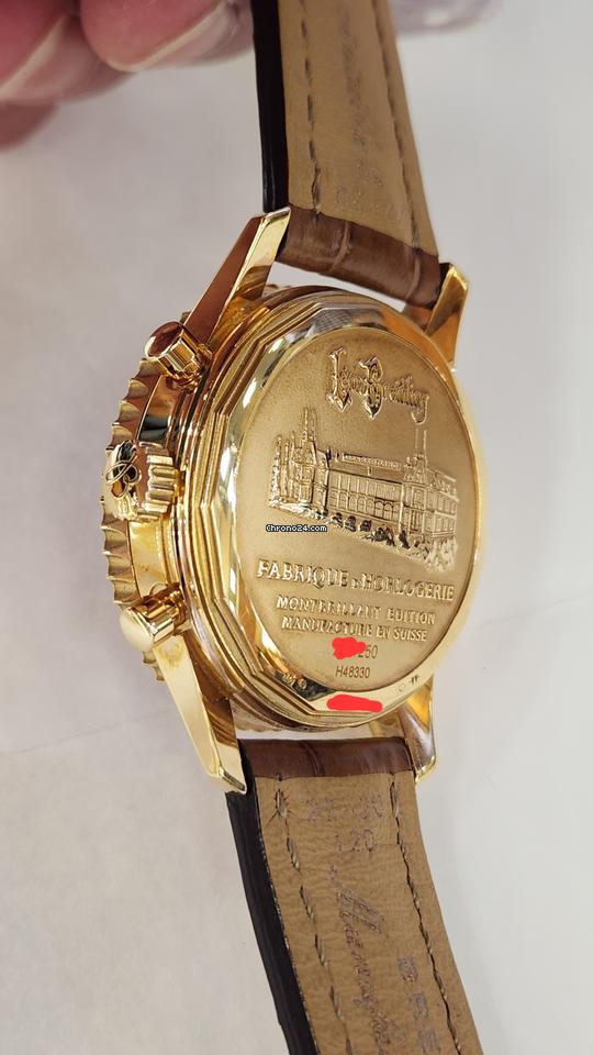 Breitling Montbrillant Chronograph Rose Gold Limited Edition