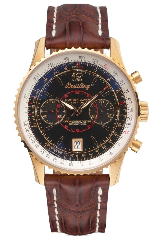 Breitling Montbrillant Chronograph Rose Gold Limited Edition