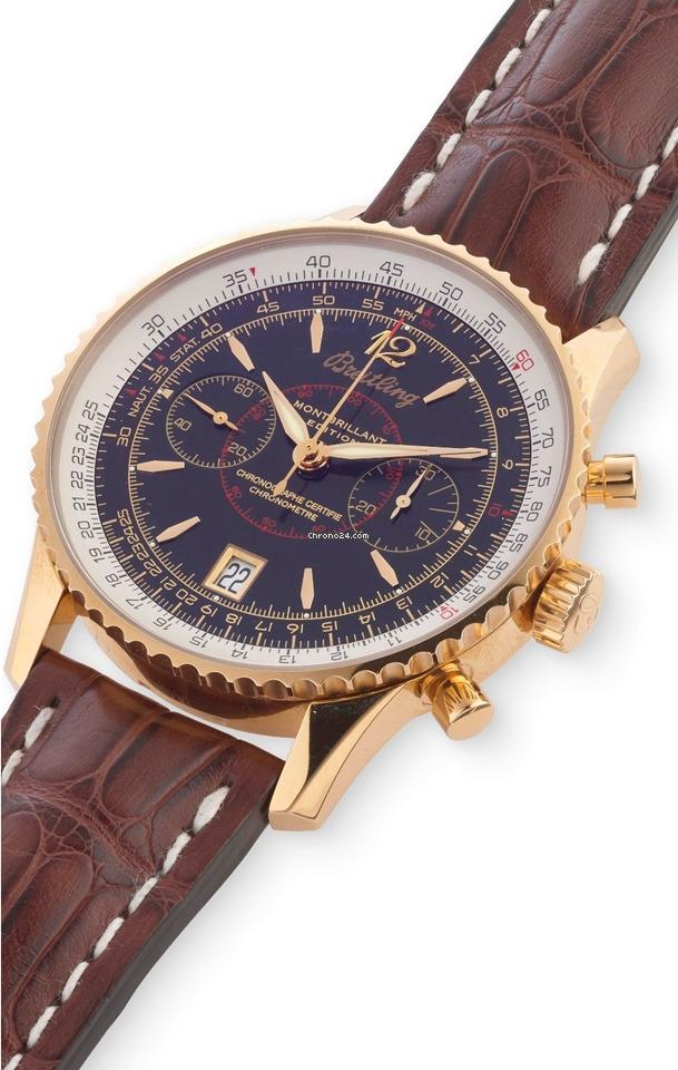 Breitling Montbrillant Chronograph Rose Gold Limited Edition