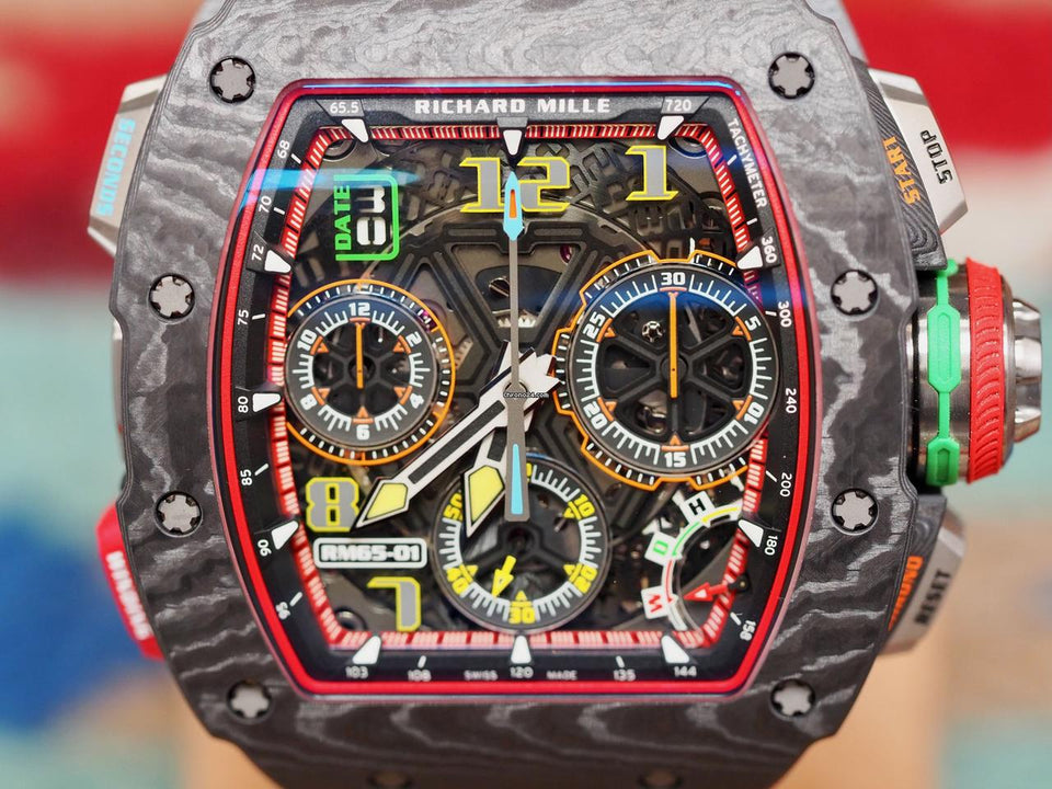 Richard Mille Chronograph RM65-01 NTPT NEW 2023